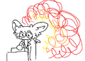Art by Wybie of Felin accidentally blowing up some of the other commentators by moving files around.