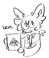 Art by Wybie of Felin showing off the aforementioned gifs.