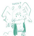 Art by Wybie of Felin's reaction to Planos revealing that FP tokens are souls.