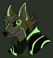 Art by Leos showing One glowing in the dark.