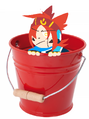 Art by Leos of Ray in a bucket.