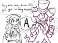 2/2 of the comic by Wybie.