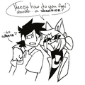 Pictures of Hash taken moments before disaster, by Leos.