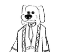 Art by Wybie of Ben as Talking Ben(???).